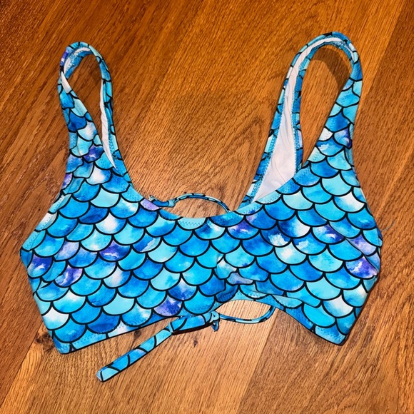 Blue mermaid swimsuit - Picture 3 of 6
